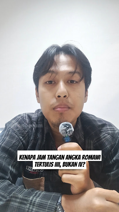 Kenapa Angka 4 pada Jam Tangan Angka Romawi Tertulis IIII, Bukan IV? #shorts #kronoseum #watch