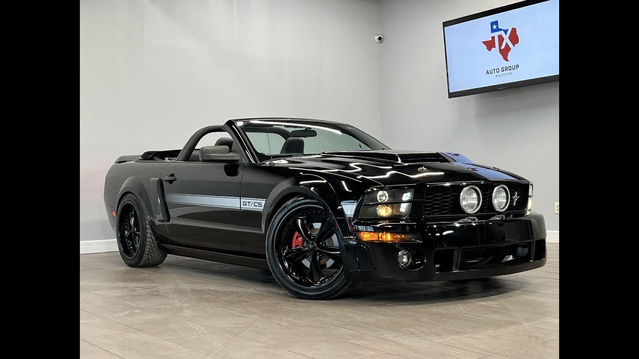 2009 Ford Mustang GT / CS California Specia Premium 4.6L V8 300hp ...