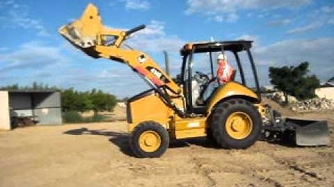 CAT Skiploader Grader training by James Mulgrew