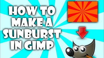 How to make a sunburst background!