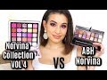 Norvina Collection Pro Pigment Palette Vol 4 VS ABH Norvina Palette