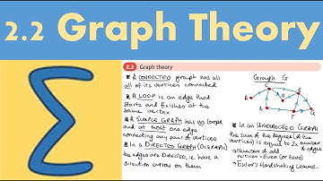 2.2 Graph theory (DECISION 1 - Chapter 2: Graphs and networks)