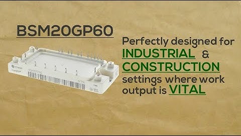 Eupec Infineon BSM20GP60 IGBT Module