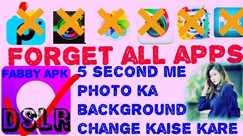How To Change Photo Background Easily In One Click Android
