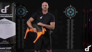 Aqua Bulgarian Bag Swing Squat - Dangerously Fit Academy