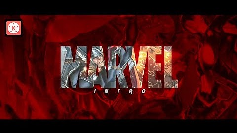 Make Your MARVEL Intro Like PROFESSIONAL 😯👌🏻 | KINEMASTER TUTORIAL | AK CREATIONS ♥️ |