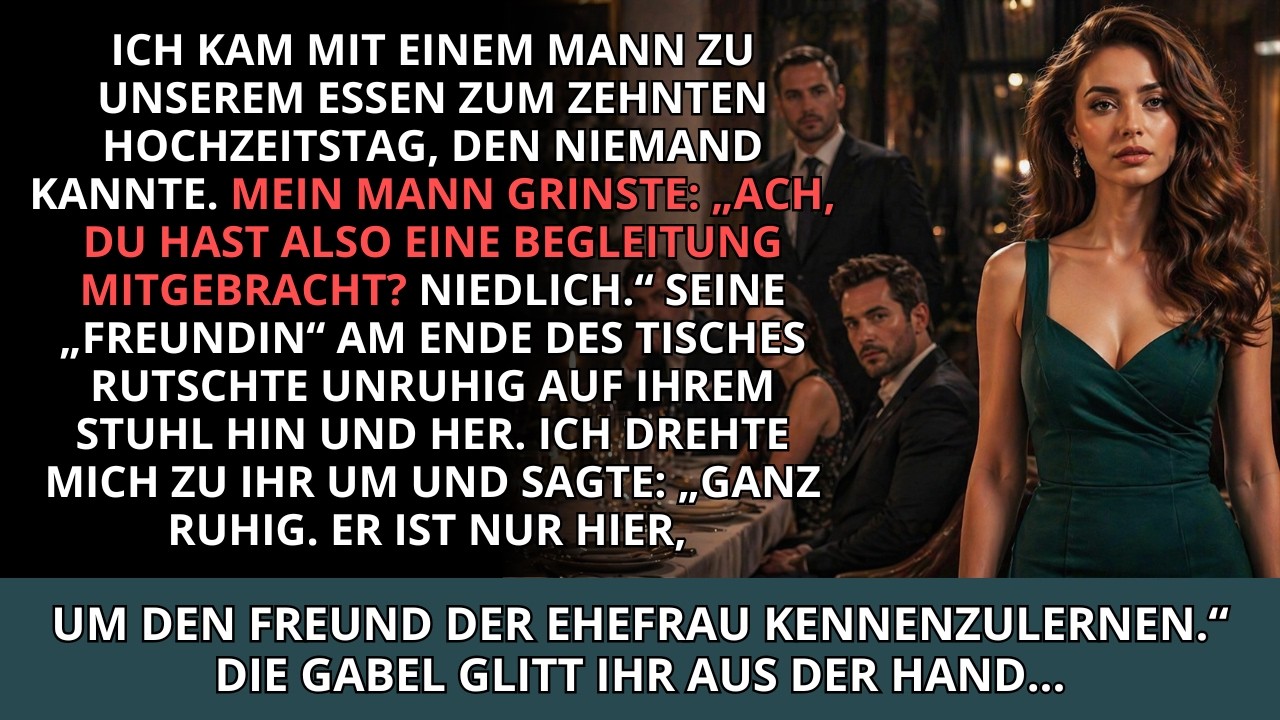 Unser 25. Hochzeitstag sollte ein Fest werden, doch mein Mann Dieter stand auf, hob sein Glas und rief vor der ganzen Familie: „Na, Helene, stellst du uns heute endlich deinen Freund vor?“ Alle...