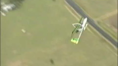 Wayne does aerobatics in a drifter