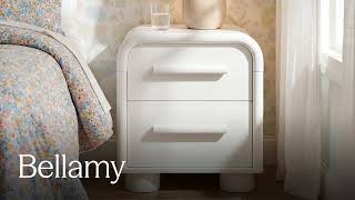 Bellamy Curved Nightstand
