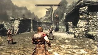Elder Scrolls V. Skyrim Blind playthrough part 1 The Beheading. (HQ)