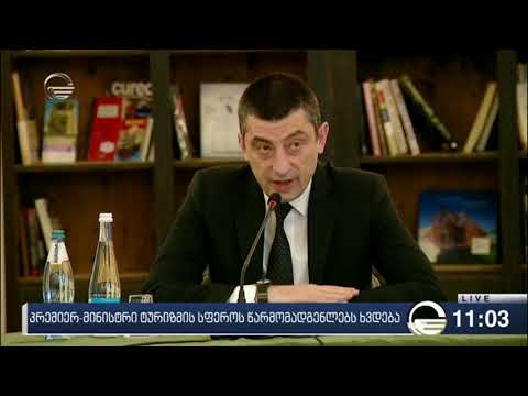 პრემიერ-მინისტრი ტურიზმის სფეროს წარმომადგენლებს ხვდება