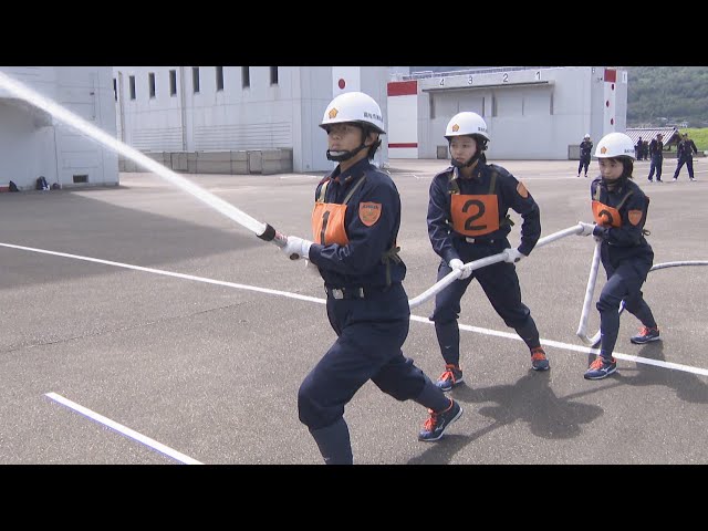女性が消防技術を競う全国大会へ 高松市の20代を中心にした女性たちが