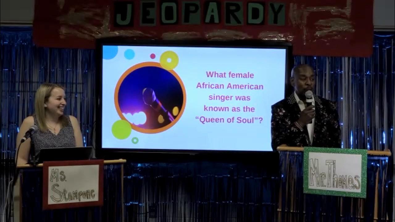 Black History Jeopardy Game Night at Monhagen Middle School YouTube