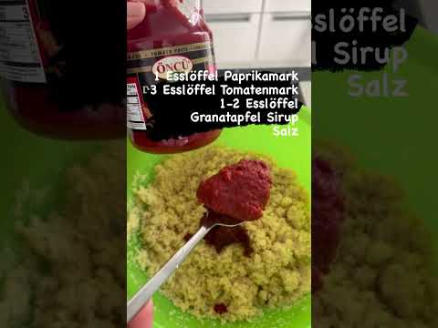 Bulgur Salat, auf