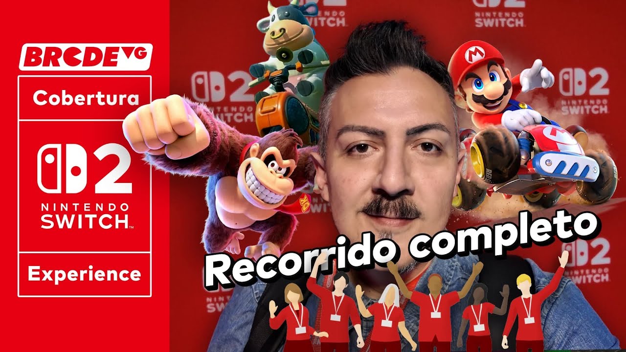 Recorrido por el Nintendo Switch 2 Experience - YouTube