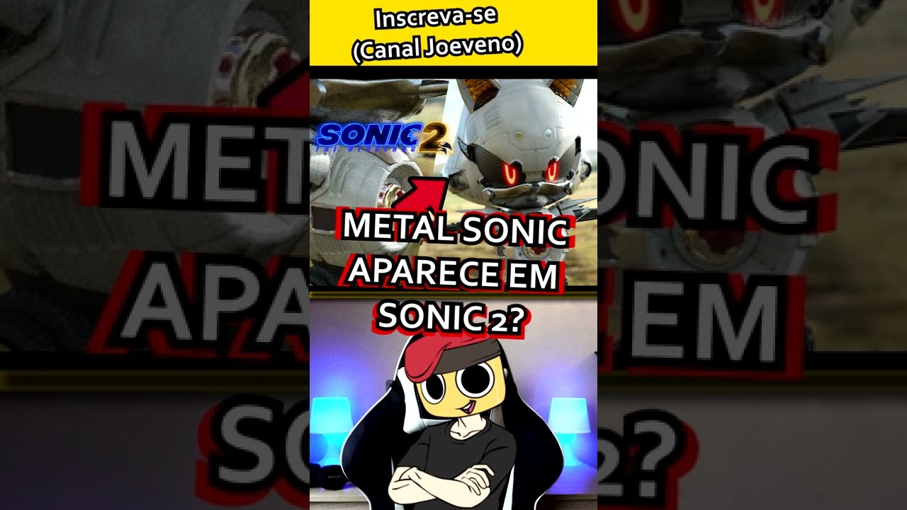 METAL SONIC APARECE EM SONIC 2 O FILME? #Sonic #sonicthehedgehog #soni