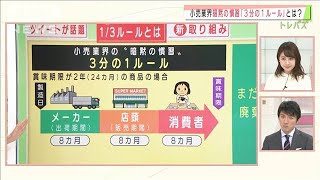 業界の「1/3ルール」緩和へ　消費者も意識改革必要(2020年12月10日)