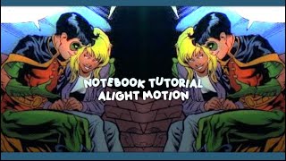 Notebook Tutorial || Alight Motion screenshot 5