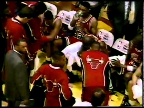 Michael Jordan Switch Hands in Mid Air vs Lakers Game 3 1991  NBA Finals