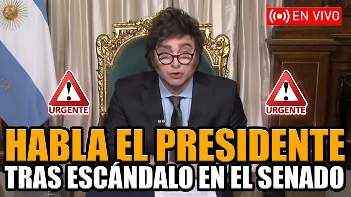 🔴URGENTE MILEI EN VIVO HABLA TRAS EL ESCÁNDALO EN EL SENADO | BREAK POINT