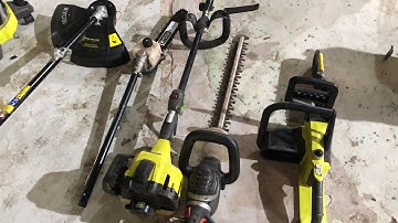 Máy cắt cỏ tỉa cành cưa xích pin ryobi 18v