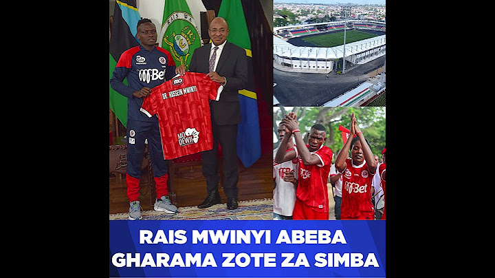 RAIS MWINYI KUBEBA GHARAMA ZOTE ZA SIMBA SC ZANZIBAR