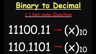 Binary to Decimal Conversion with Fractions | How to Convert Binary to Decimal 2021 News