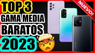 Mejores Teléfonos GAMA MEDIA Calidad Precio 2024🔴TOP 3 Celulares Baratos