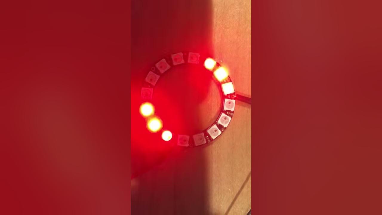 Neopixel wheel - YouTube