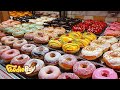 Amazing! Best Street Food Compilation, Donuts, Toast, Macaroon, Salmon Sashimi, Seafood, Teppanyaki