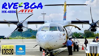 |TRIP REPORT| SATENA ATR 42-500 | Saravena - Bucaramanga | Espectacular Llegada |HD|