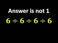 Most People Can’t Solve This Easy Math Problem