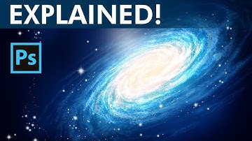 Photoshop Tutorial: How to create a Galaxy with Actions