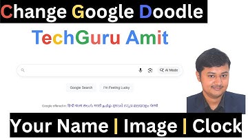 Customize Google Search with Your Name or Image | My Doodle Extension 🔥