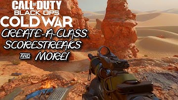 HUGE Black Ops Cold War MP Details! Create-a-Class, Scorestreaks, Operators, and More!