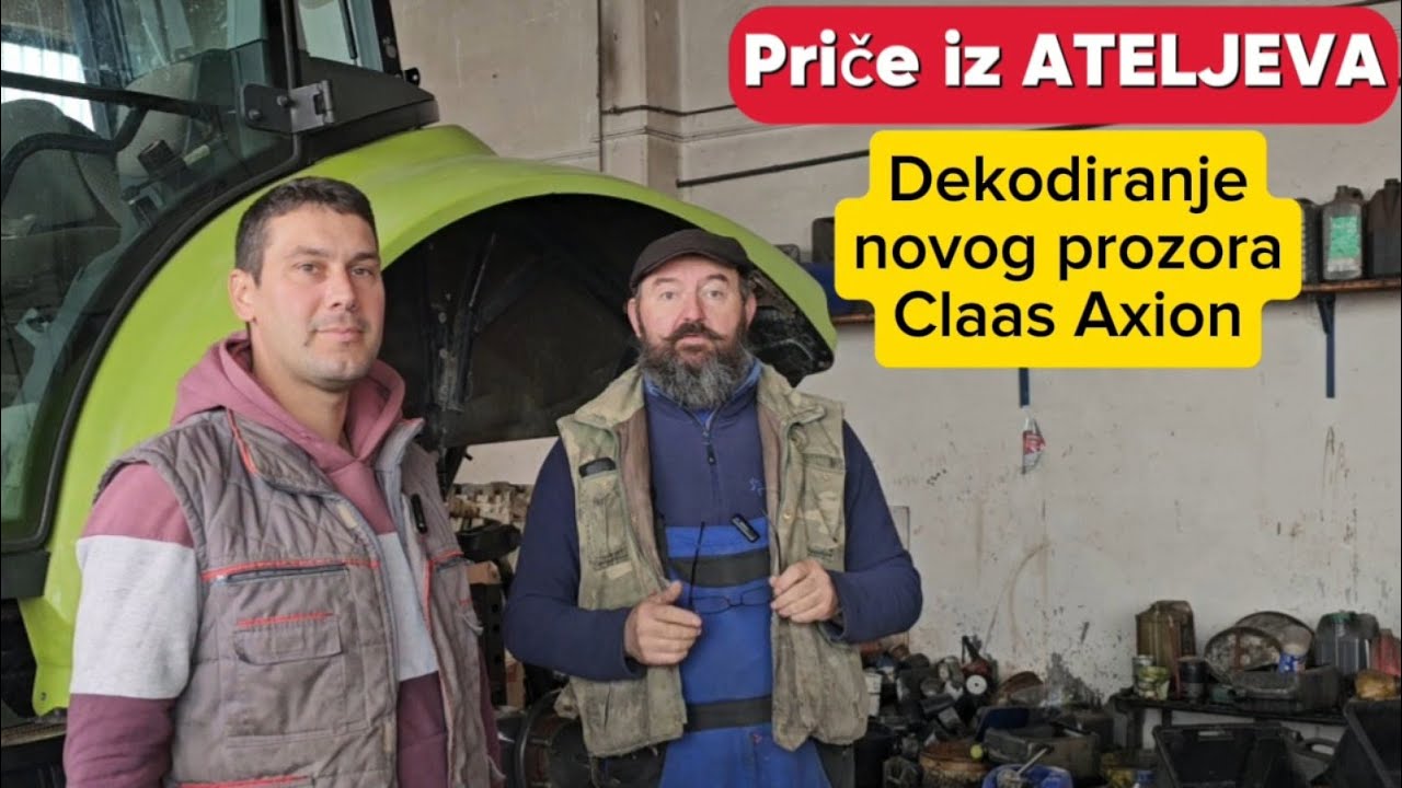 Dekodiranje novog prozora Claas Axion (Priče iz ATELJEVA)
