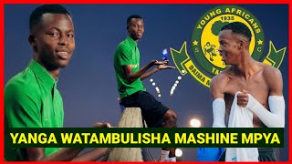 YANGA WATAMBULISHA MASHINE MPYA WINGA USIKU HUU ISSA ABUSHIRI CHUGA BOY MZAALAM WA CURVE