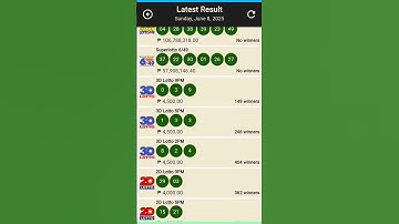 Thumbnail of 9pm lotto result today June 8,2025 all draw result#shortvideo #lottoresulttoday