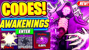 ⚠️New⚠️ ALL WORKING AWAKENINGS UPDATE CODES For Elemental Dungeons - Roblox Elemental Dungeons Codes