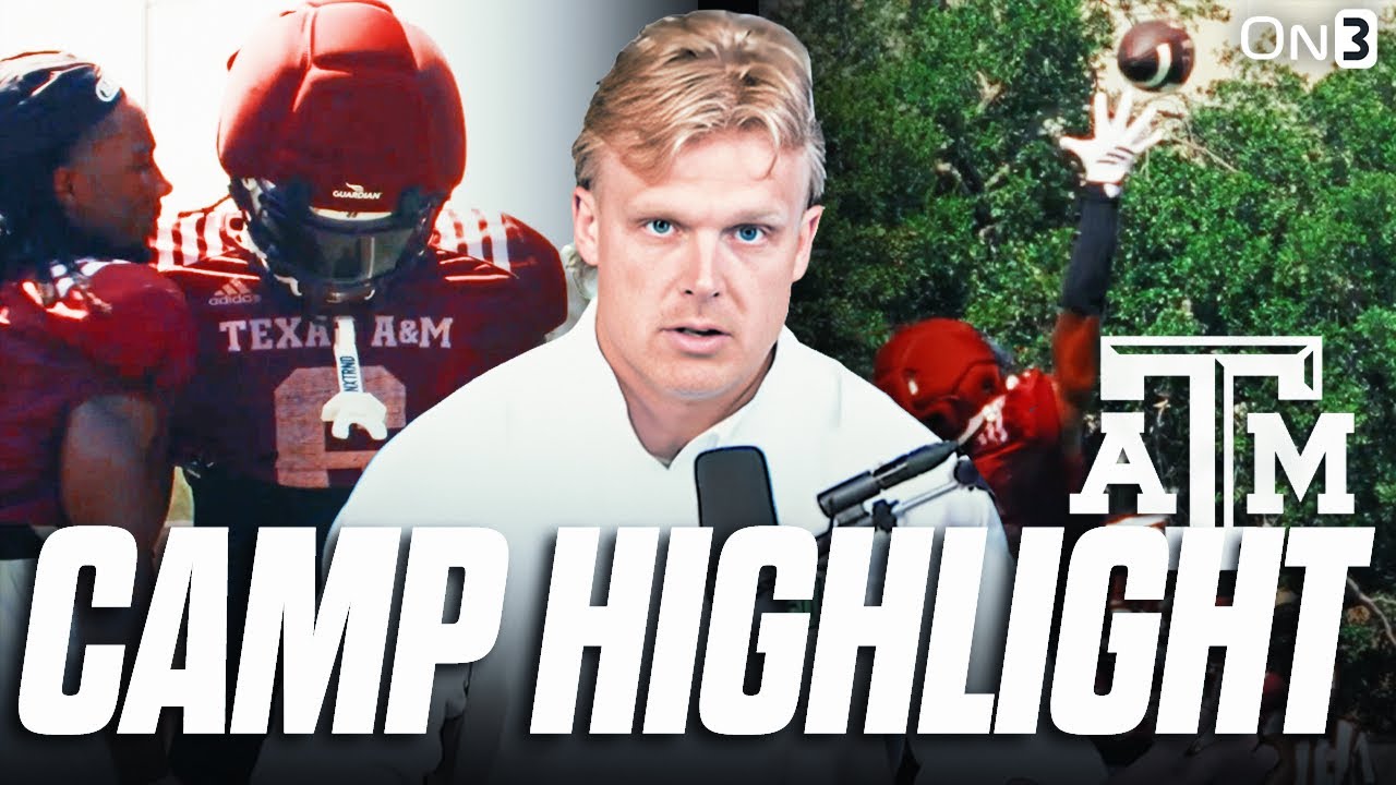Texas A&M Aggies Fans Should Be FIRED UP Seeing This Fall Camp Highlight