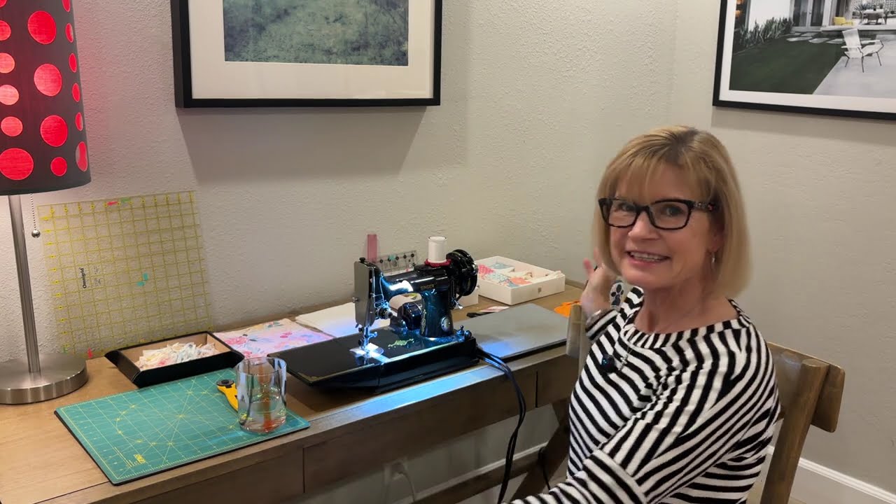 Vacation sewing in Palm Desert