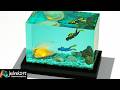 Ref:cgKVutyC6tk Scuba divers searching for pearls | epoxy resin diorama