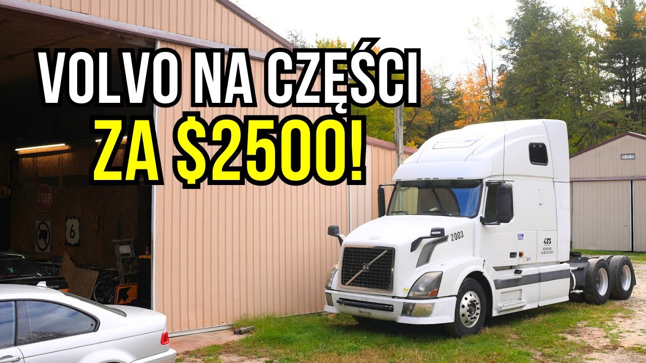 Na wsi w USA | Kupiliśmy ciężarówkę Volvo na części za $2500! Okazja, której nie mogłem przegapić!