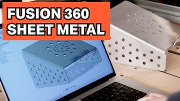 Intro to SHEET METAL in Fusion 360 - Sheet Metal Beginners Start Here!
