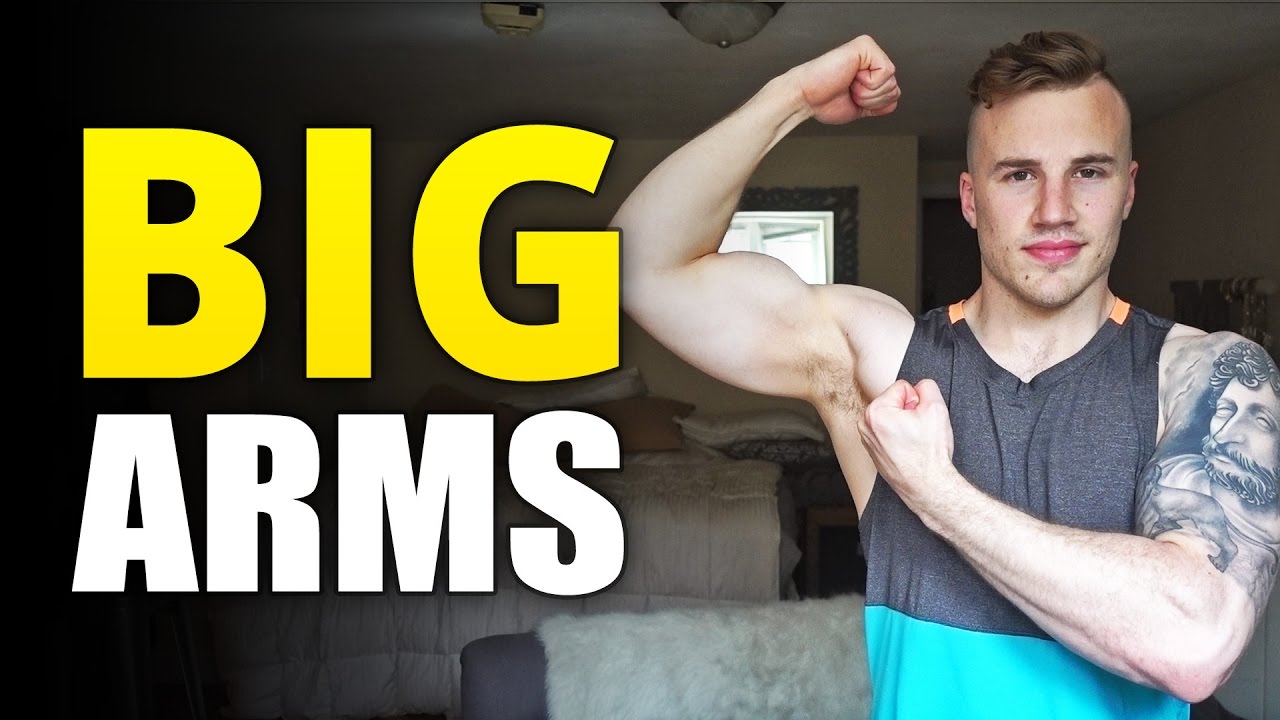 How to Get Bigger Arms for Skinny Guys | 3 Keys - YouTube