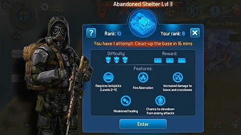 Abandoned Shelter Lvl 3 | DOZ SURVIVAL