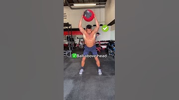How to Properly Perform Medicine Ball Slams (Exercise Demonstration) (STOP MAKING THIS MISTAKE)