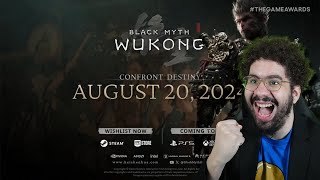 Black Myth Wukong Release Date Trailer Reaction