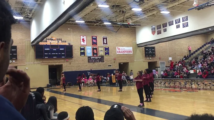 Cooper Lady Hawks Step Team