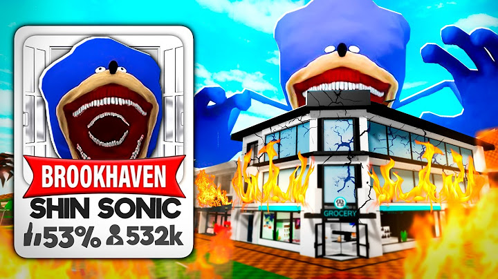 SHIN SONIC TAPES INVADIU o BROOKHAVEN!